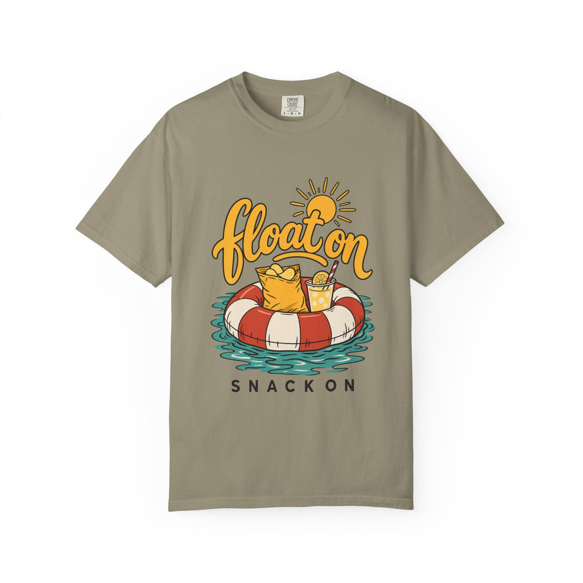 Float On Snack On Summer Pool T-Shirt