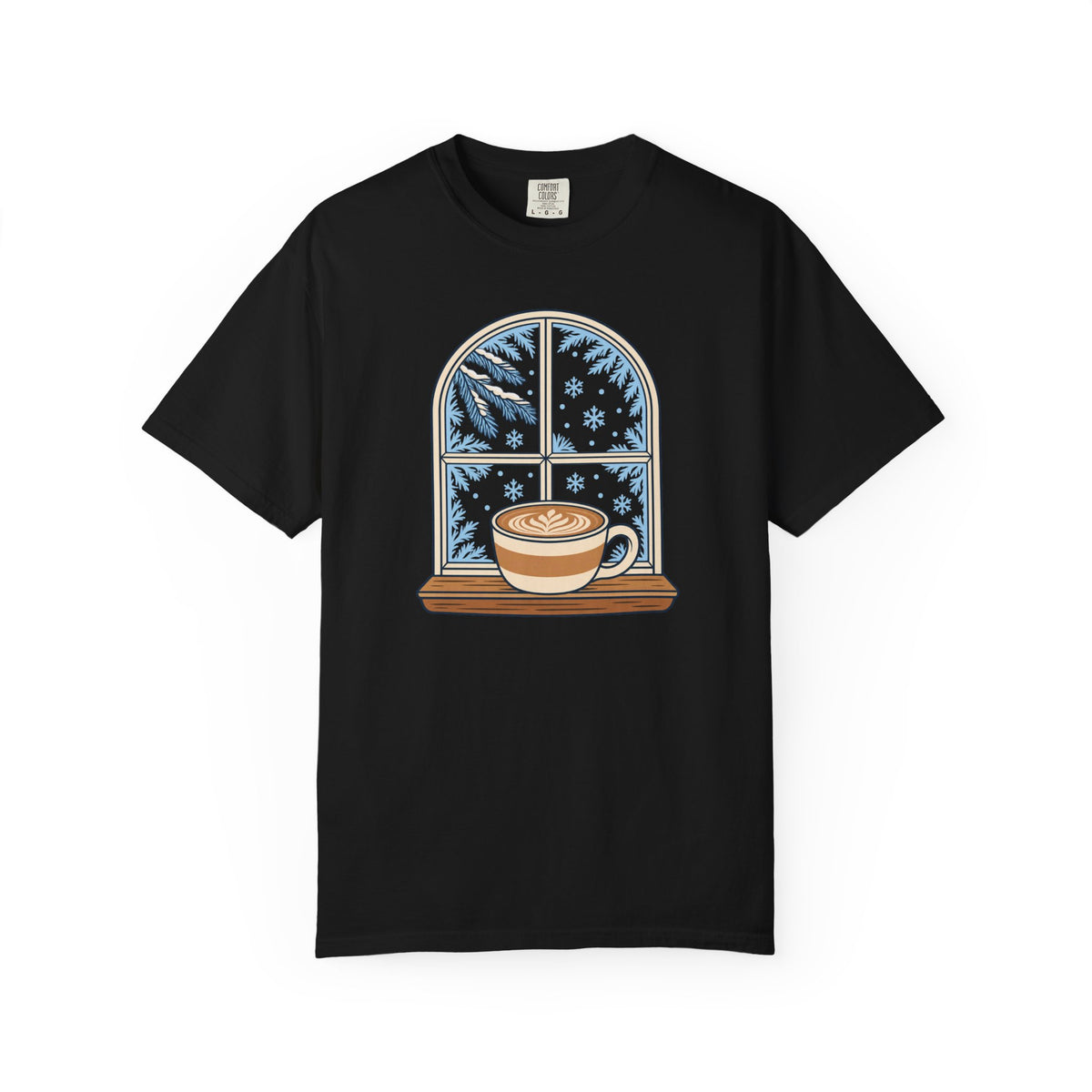Frosted Window Latte T-Shirt