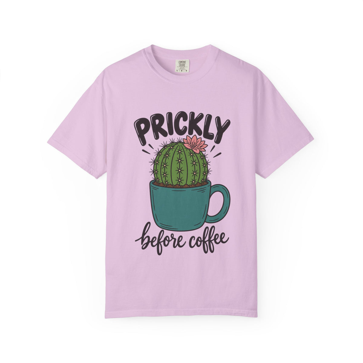 Prickly Before Coffee Cactus T-Shirt