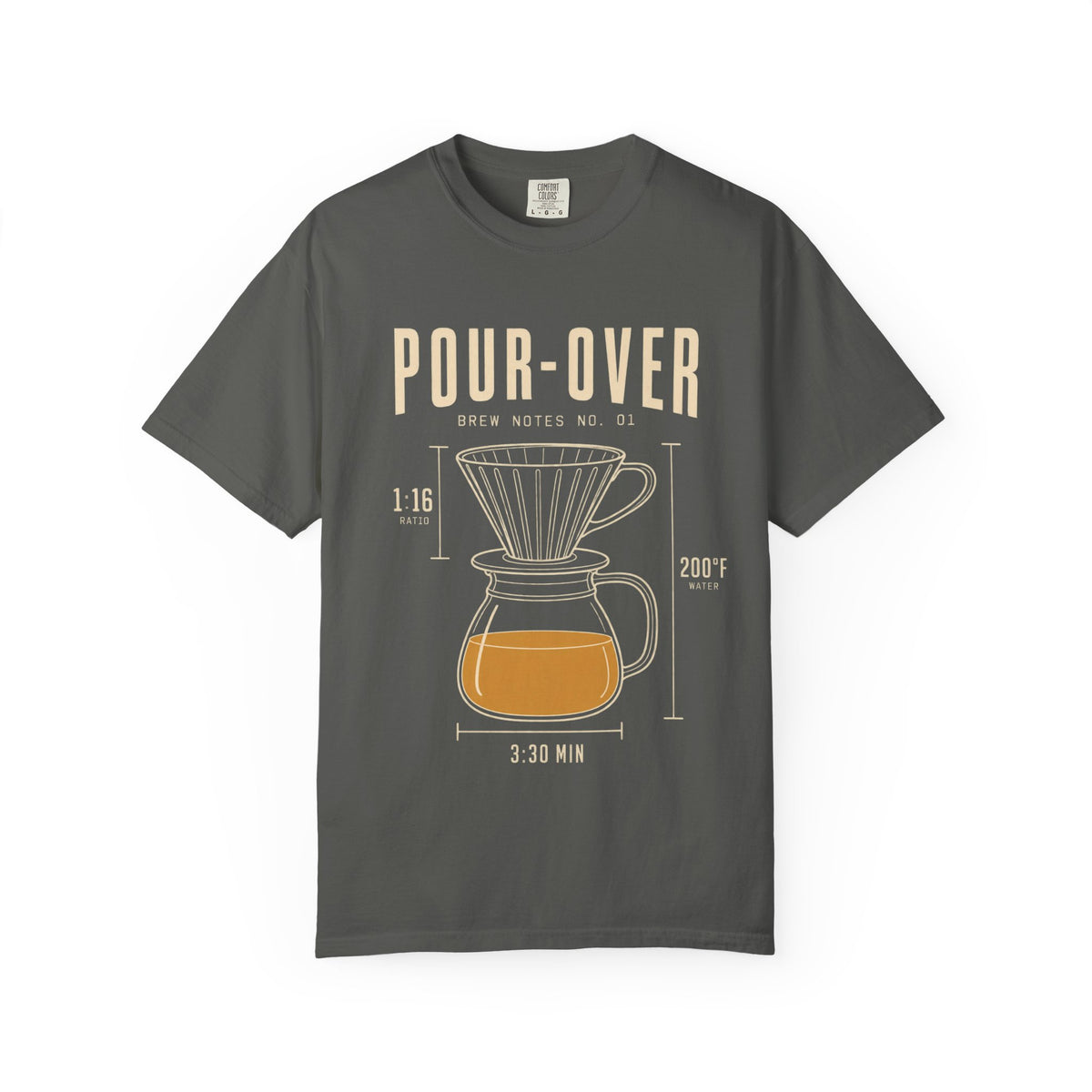 Pour-Over Coffee Brewing T-Shirt