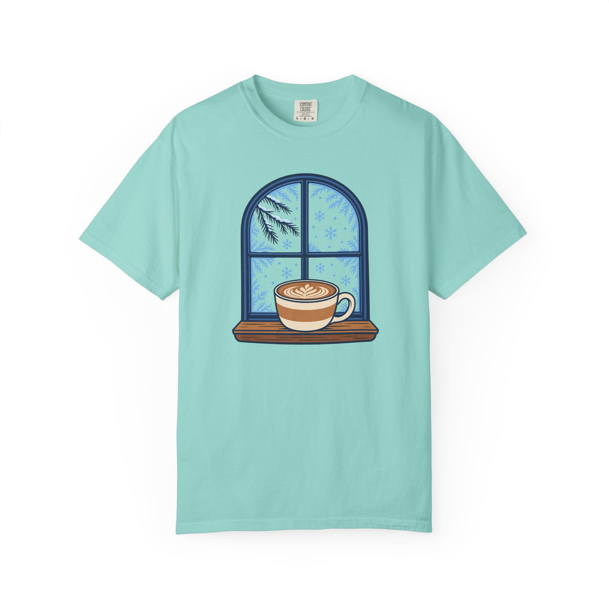 Frosted Window Latte T-Shirt
