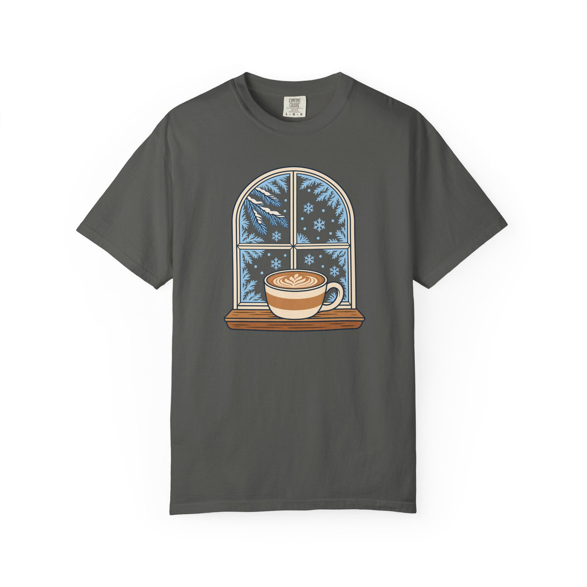 Frosted Window Latte T-Shirt