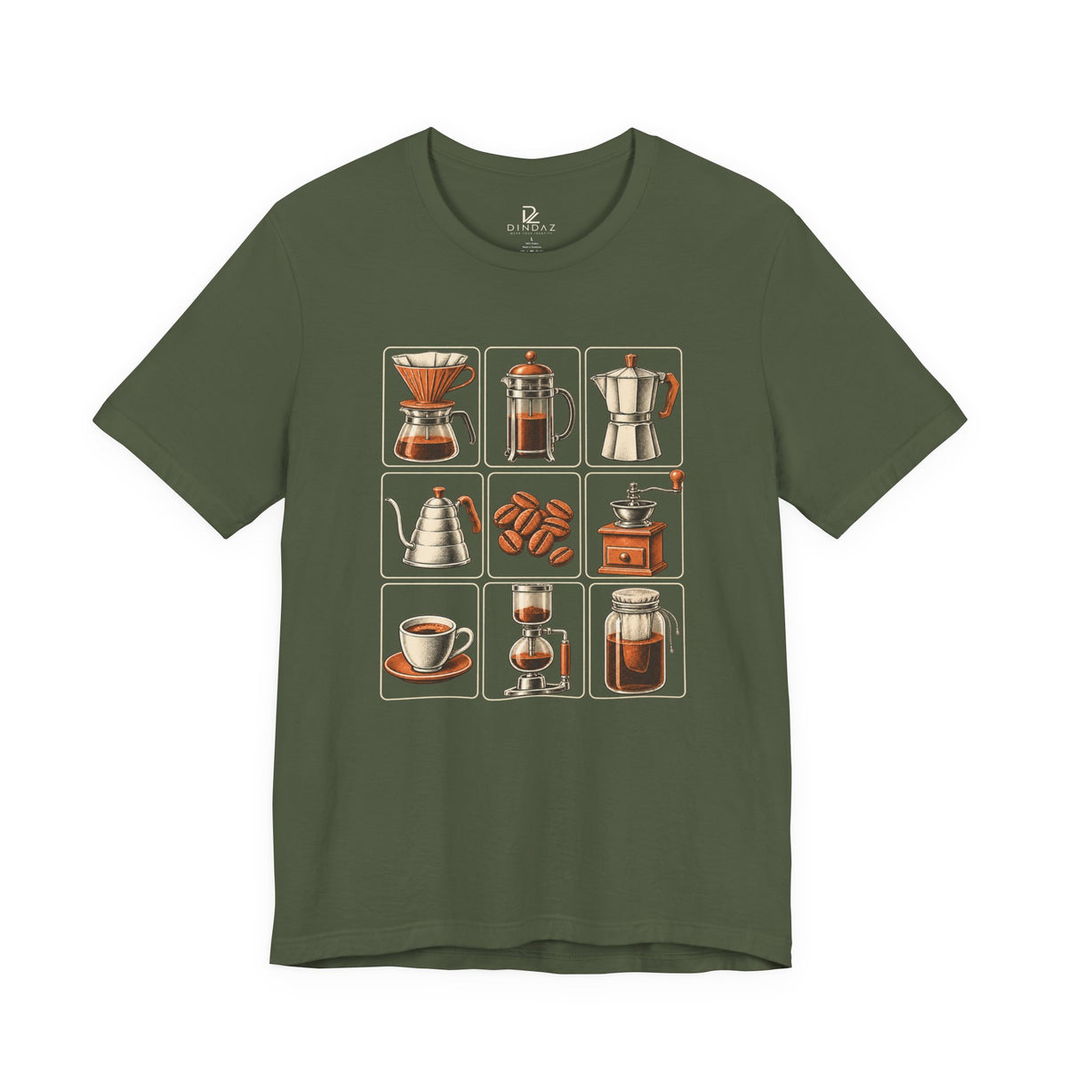 Coffee Brew Methods T-Shirt