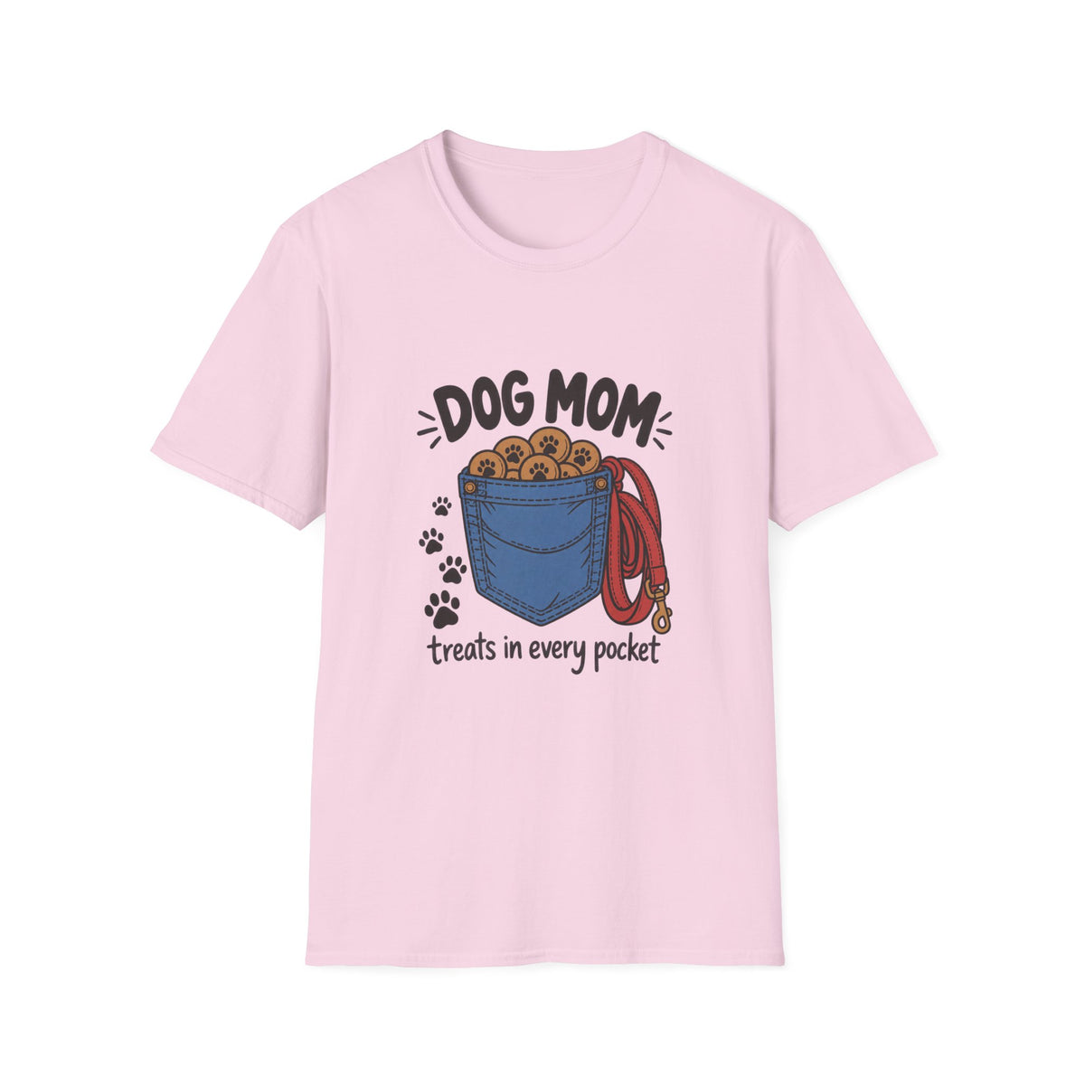 Dog Mom Treats in Every Pocket T-Shirt