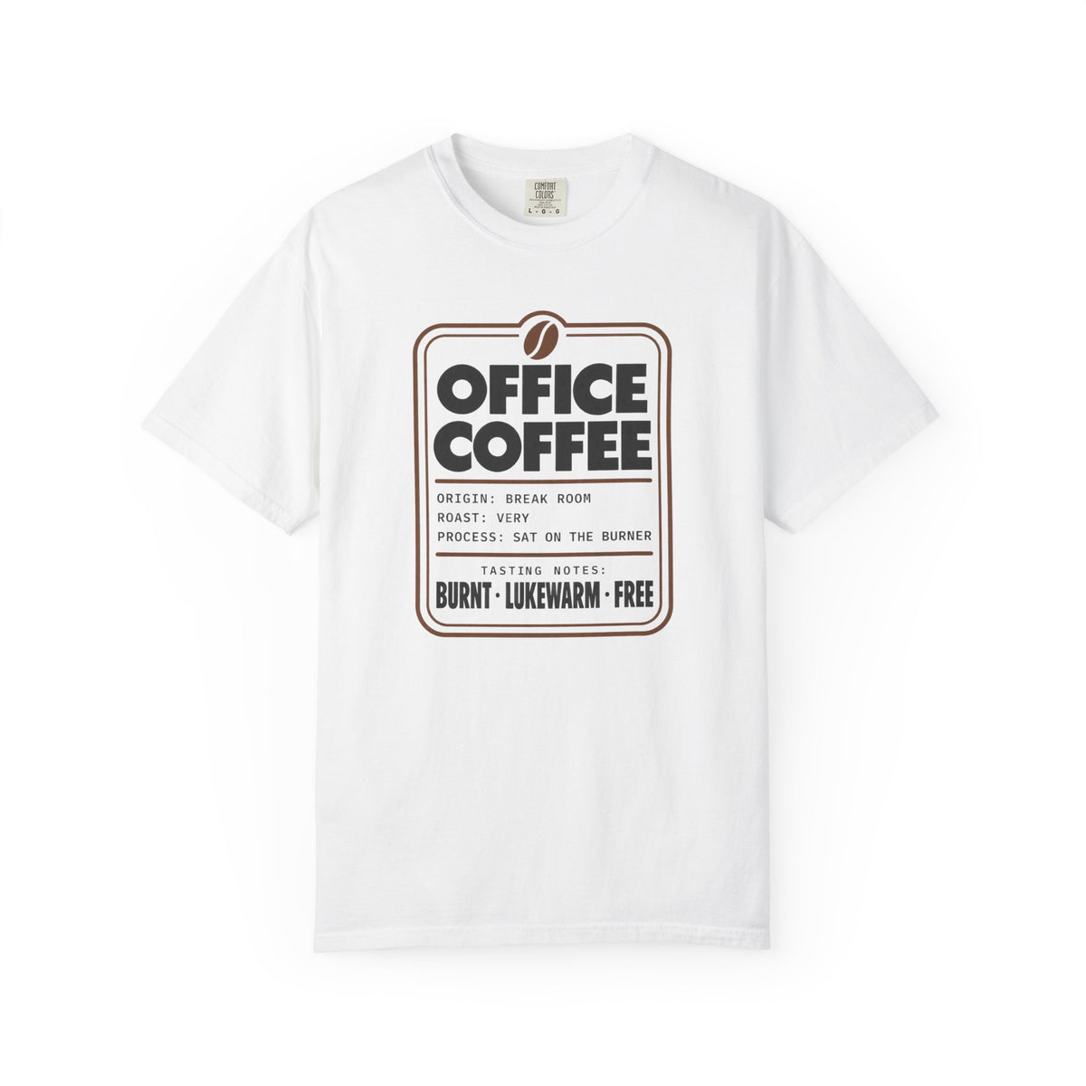 Office Coffee Tasting Notes T-Shirt