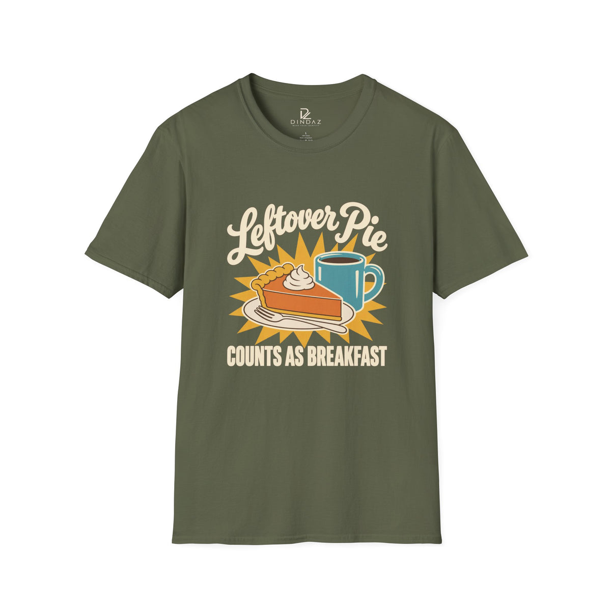 Leftover Pie Counts as Breakfast T-Shirt