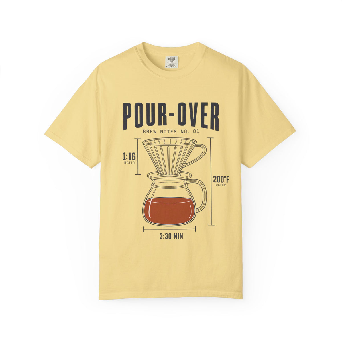 Pour-Over Coffee Brewing T-Shirt