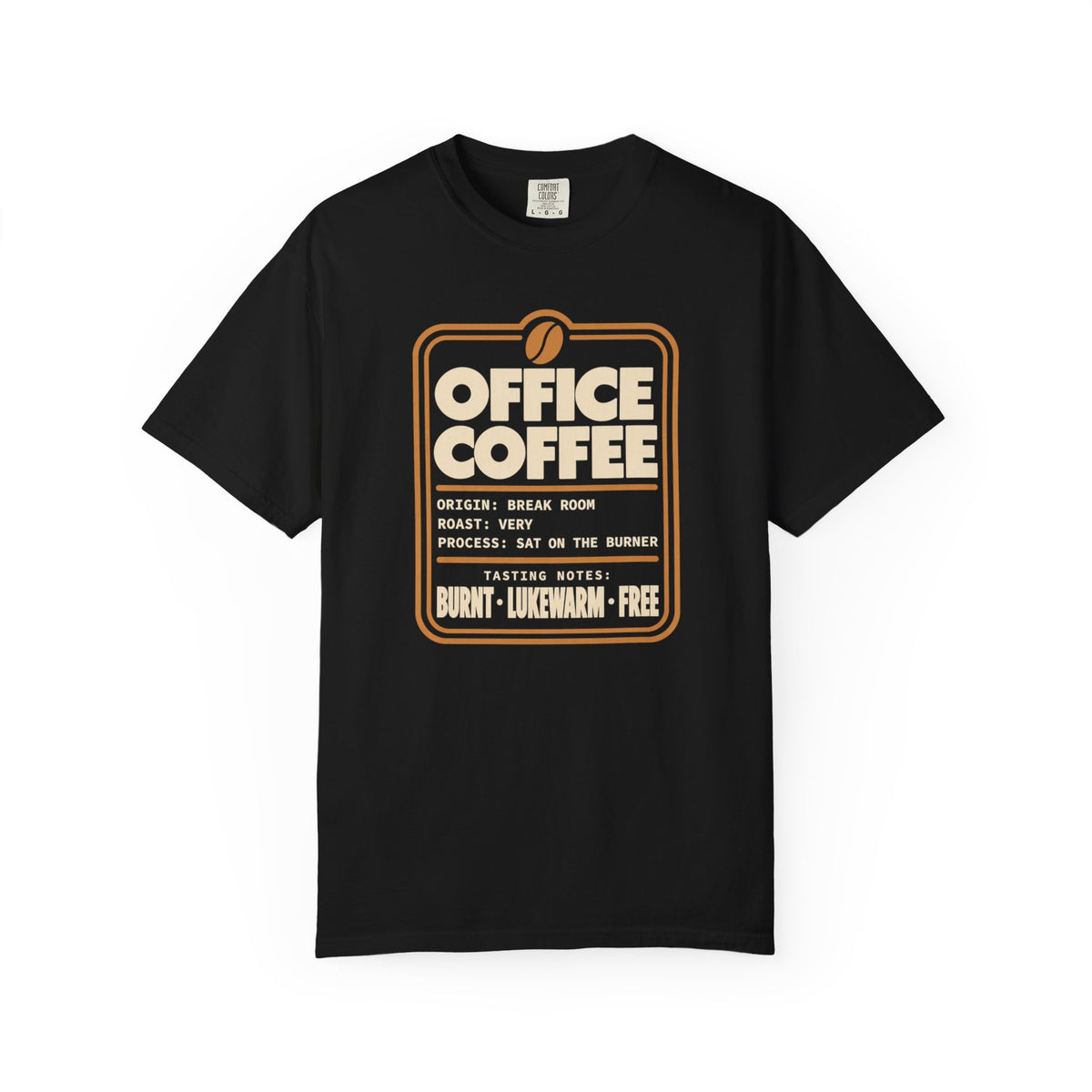 Office Coffee Tasting Notes T-Shirt
