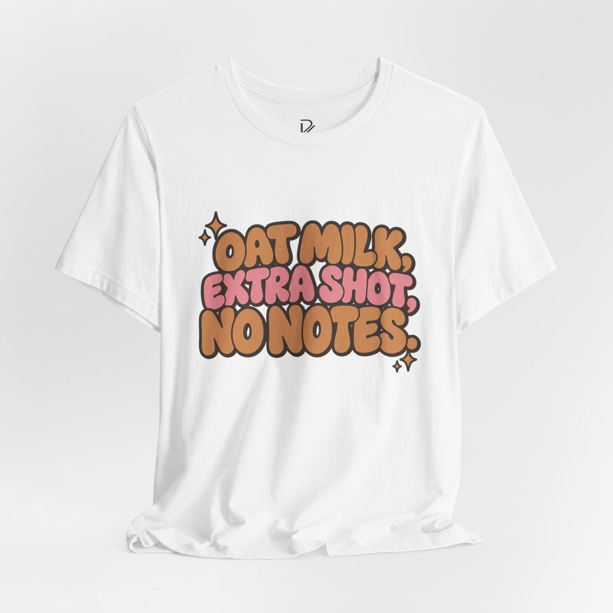 Oat Milk Extra Shot No Notes T-Shirt