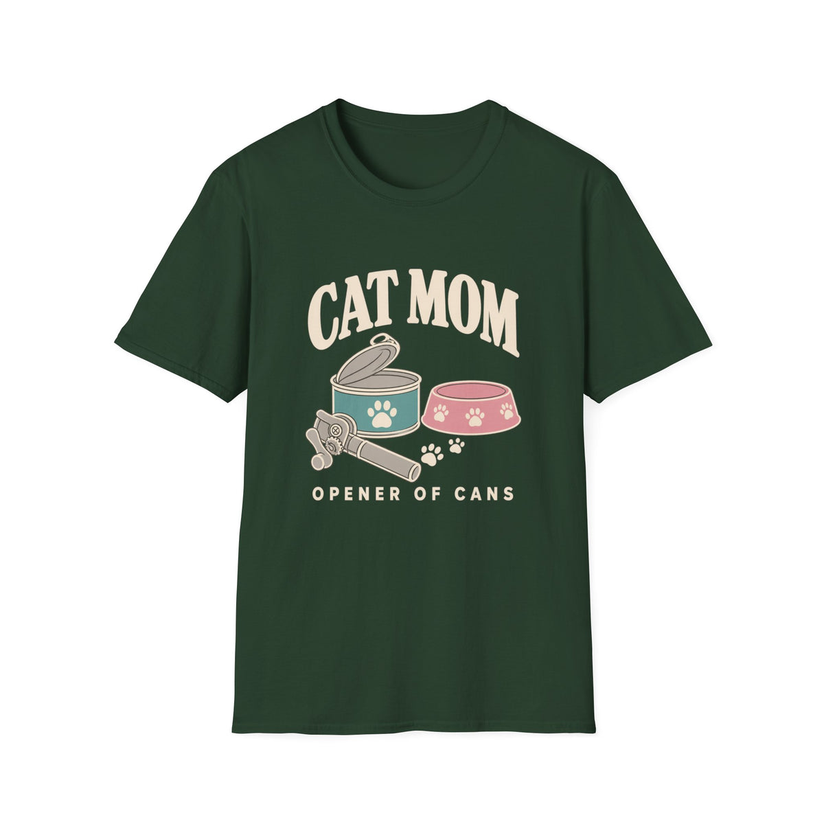 Cat Mom “Opener of Cans” T-Shirt