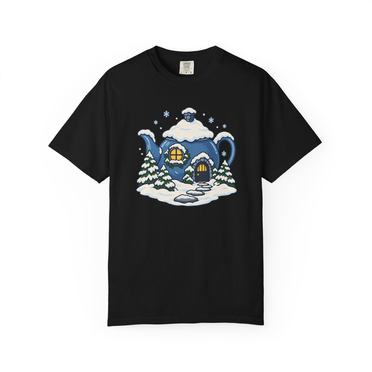 Winter Camp Coffee Patch T-Shirt