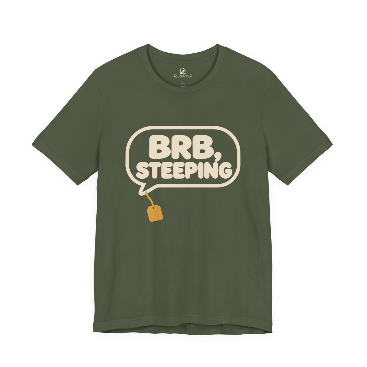 BRB, Stepping Out Funny Graphic T-Shirt