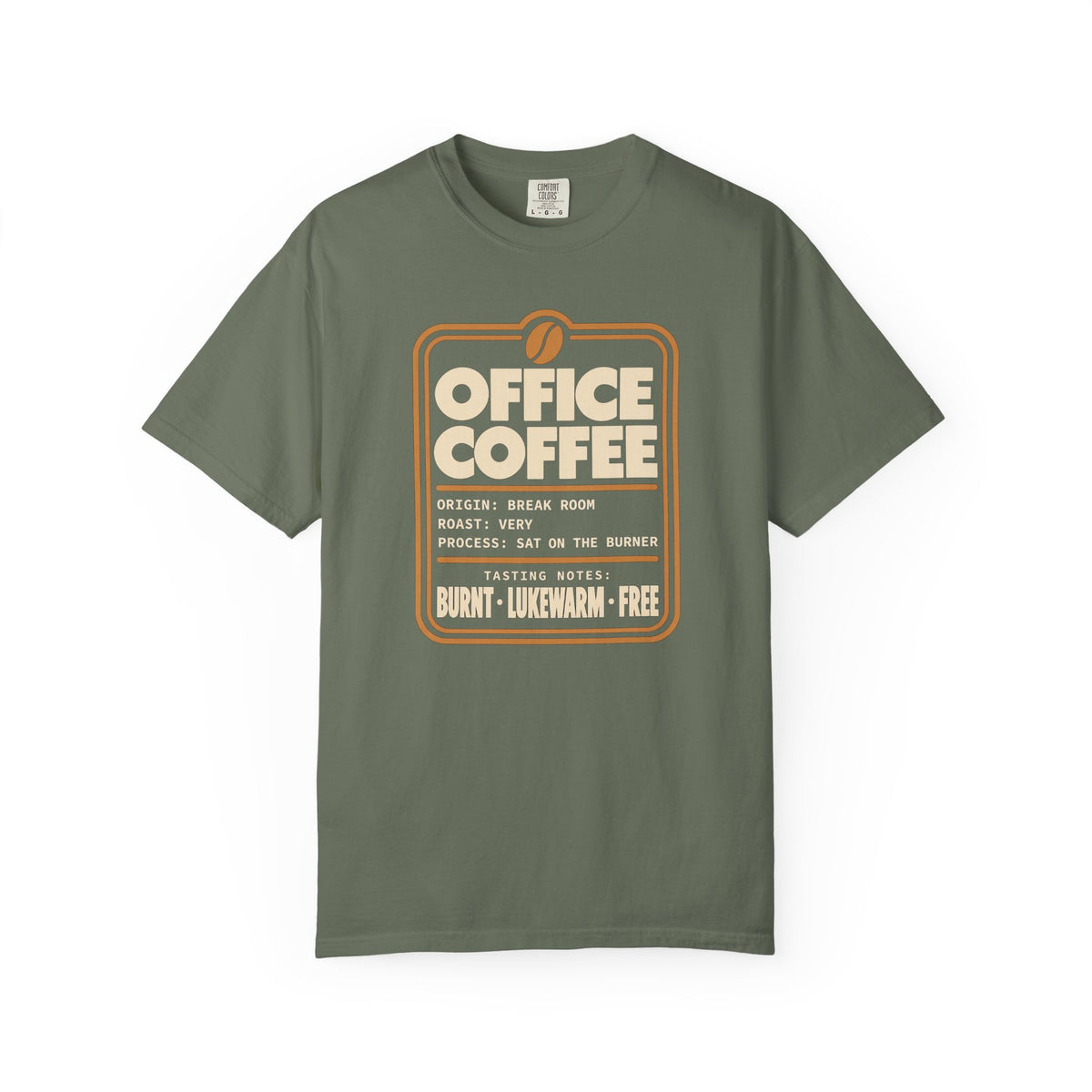 Office Coffee Tasting Notes T-Shirt