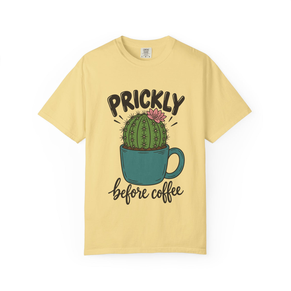 Prickly Before Coffee Cactus T-Shirt