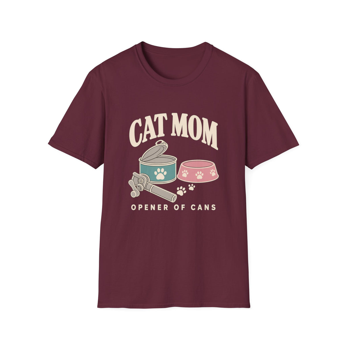 Cat Mom “Opener of Cans” T-Shirt