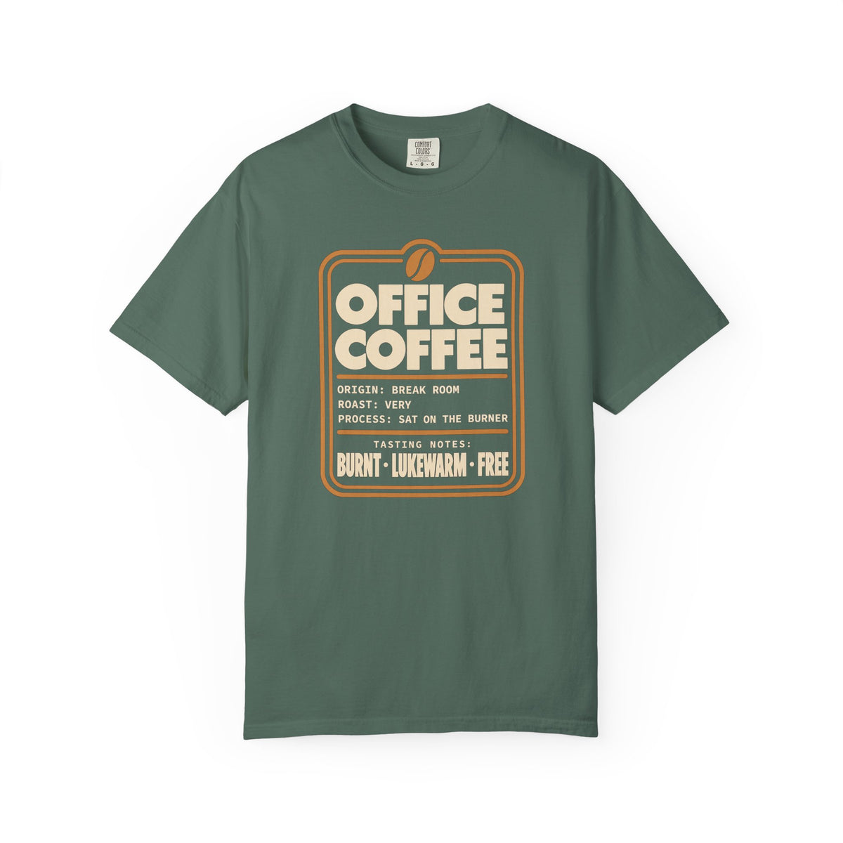 Office Coffee Tasting Notes T-Shirt