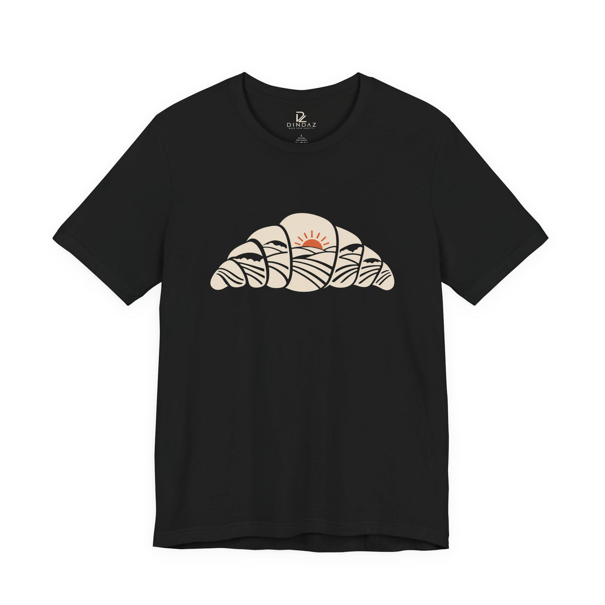 Croissant Landscape T-Shirt