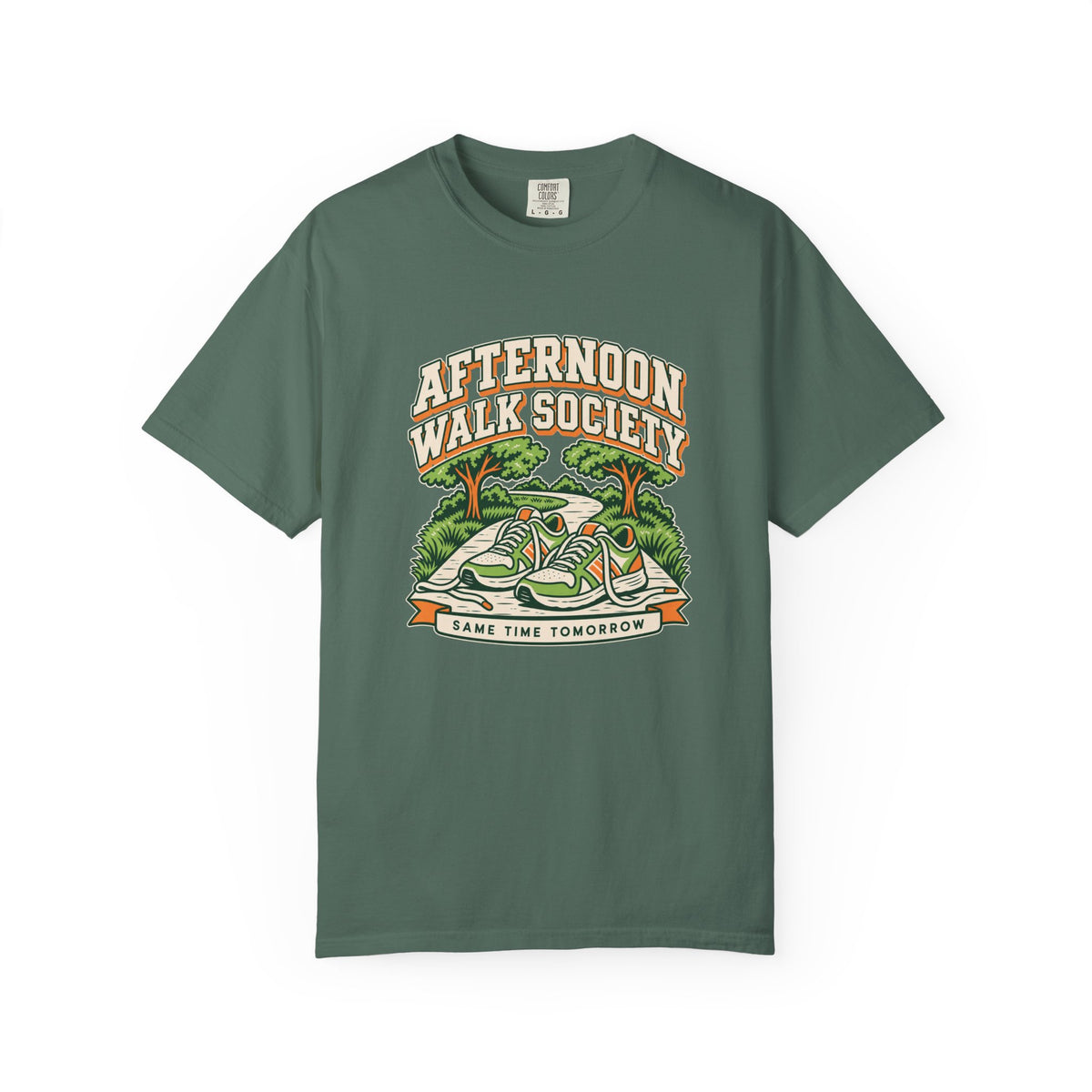 Afternoon Walk Society T-Shirt — Vintage Nature Graphic Tee
