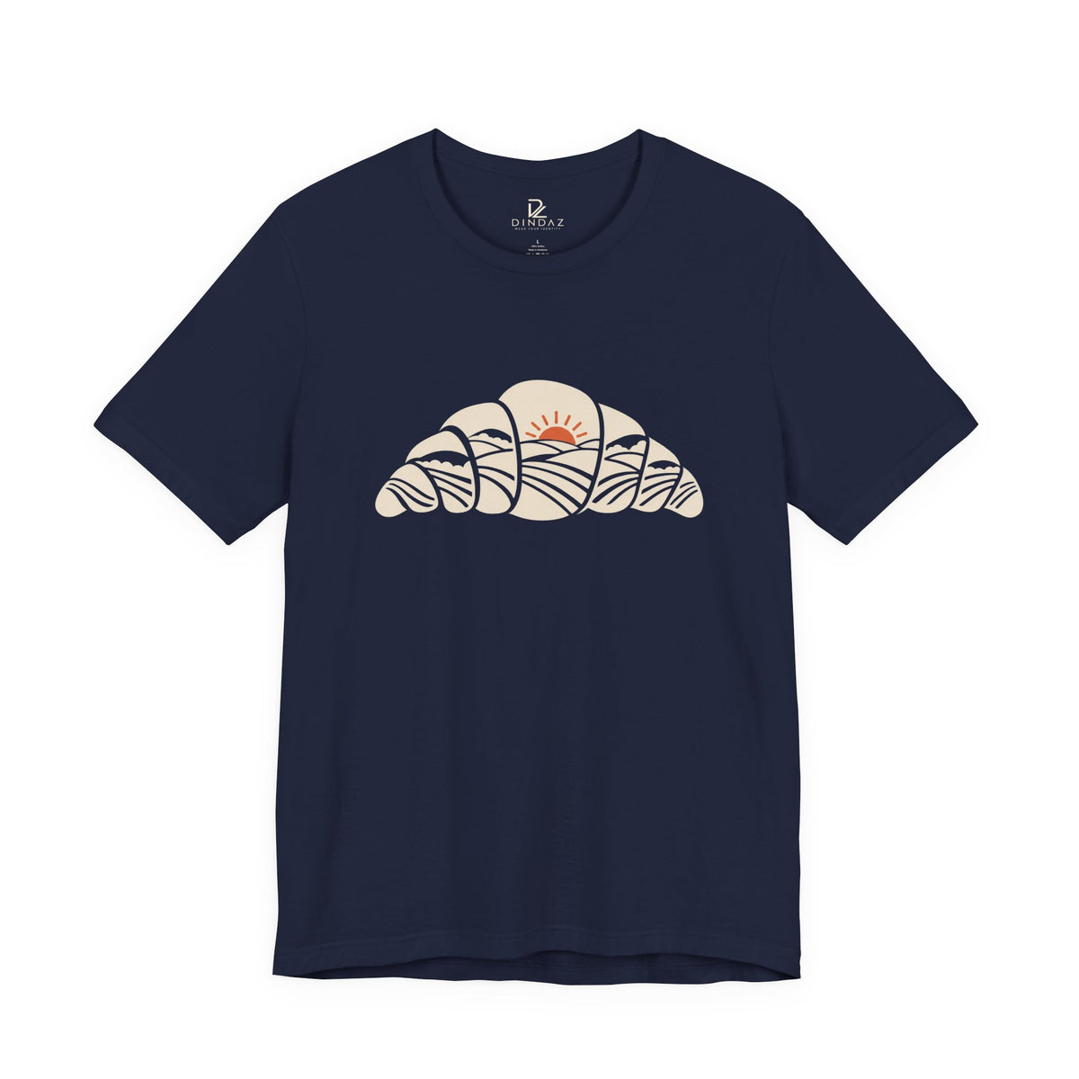 Croissant Landscape T-Shirt
