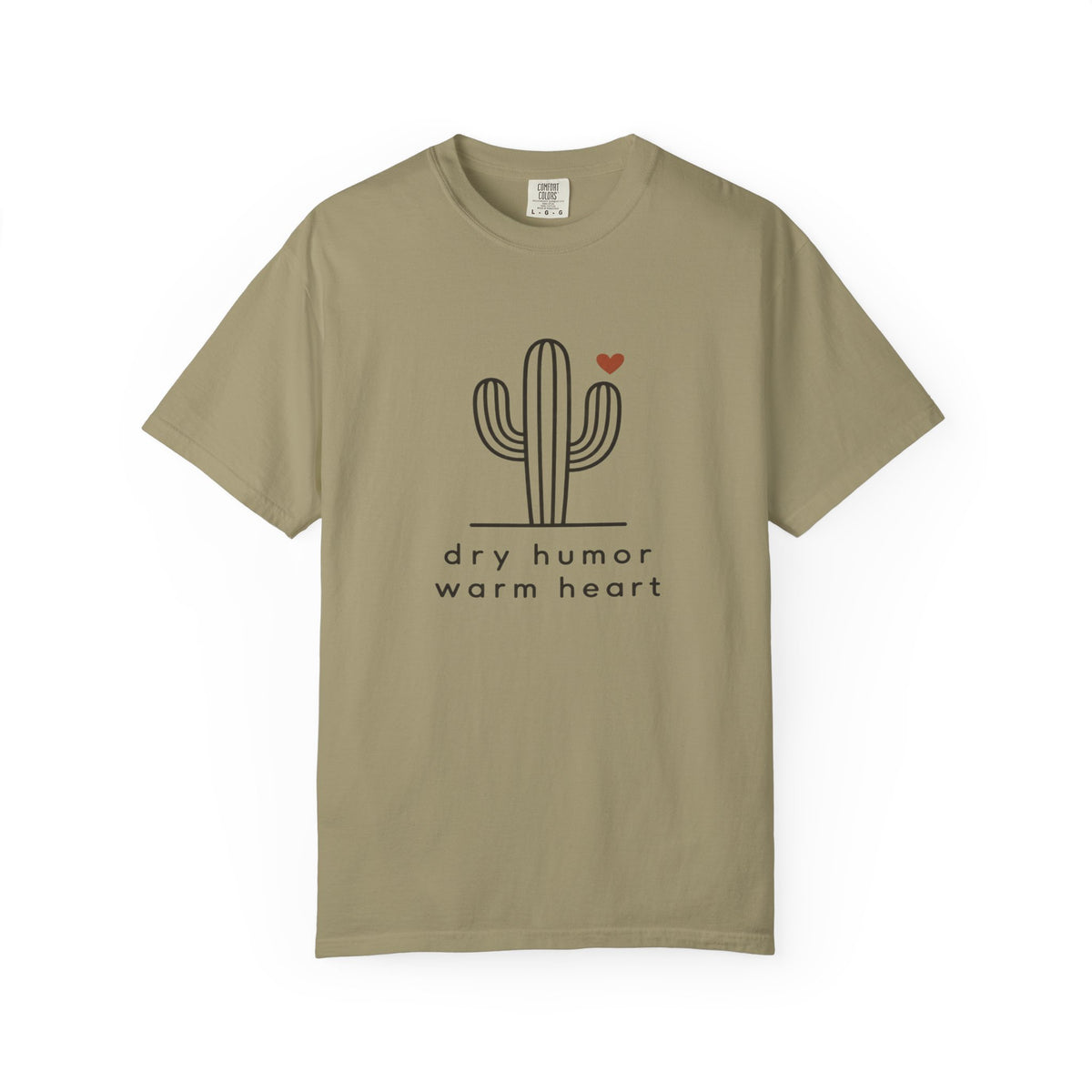 Dry Humor Warm Heart Cactus T-Shirt