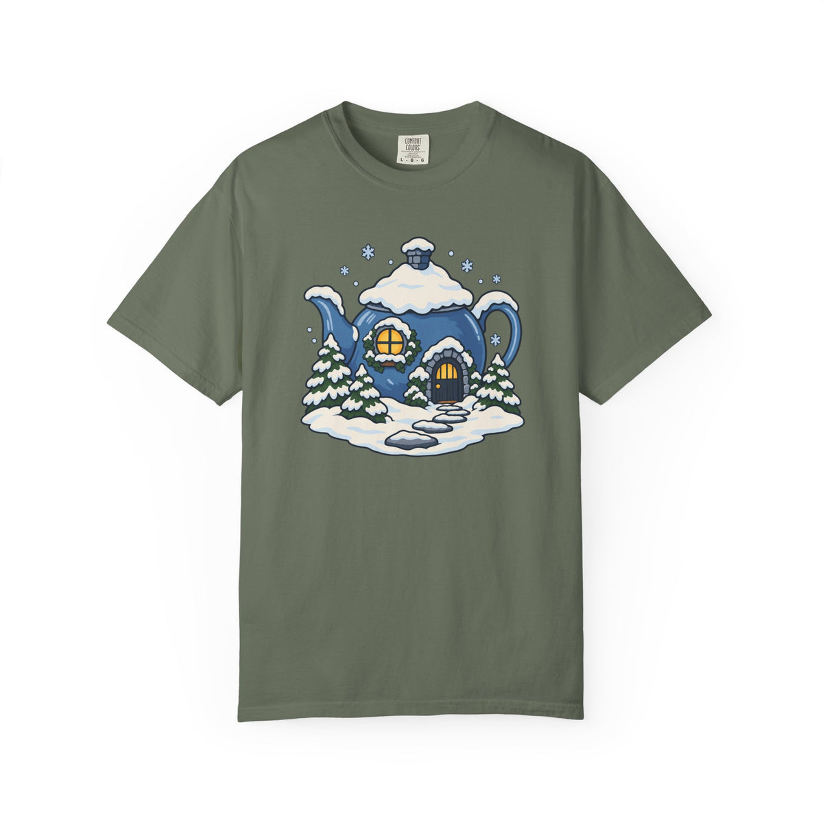 Winter Camp Coffee Patch T-Shirt