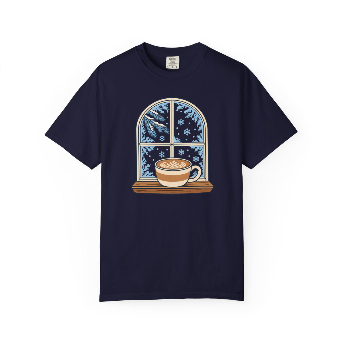 Frosted Window Latte T-Shirt