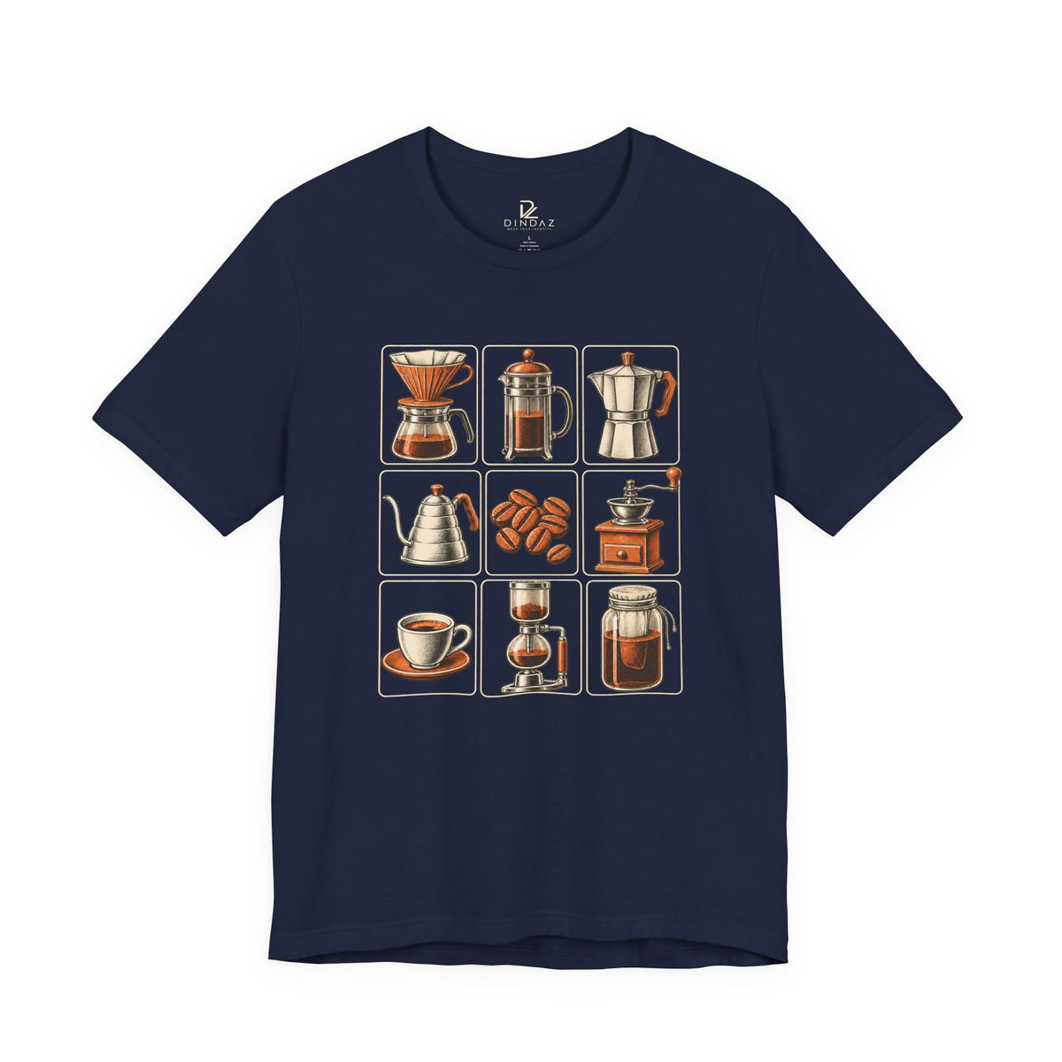 Coffee Brew Methods T-Shirt