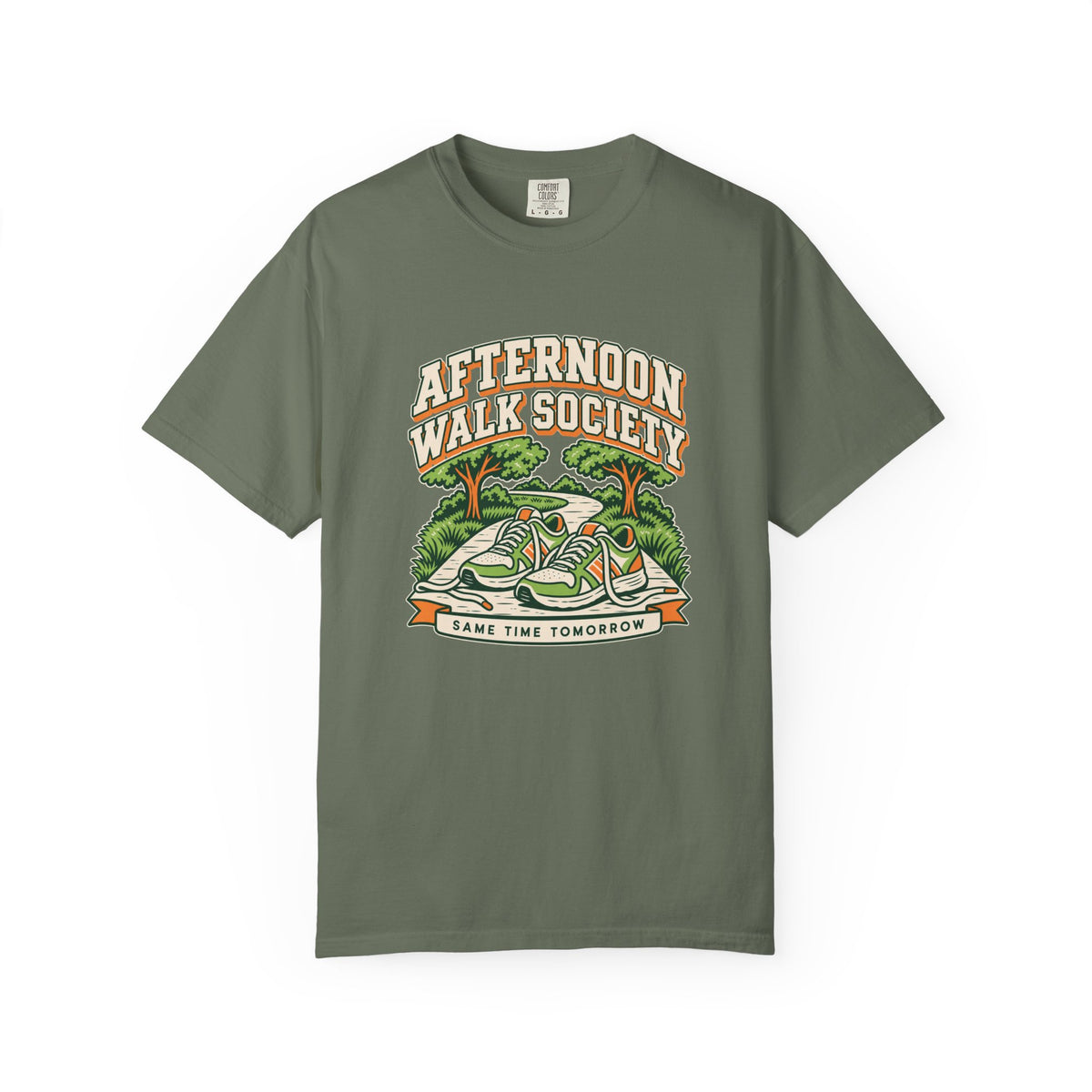 Afternoon Walk Society T-Shirt — Vintage Nature Graphic Tee