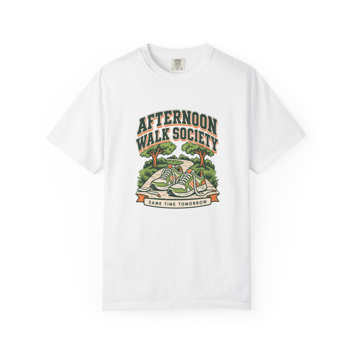 Afternoon Walk Society T-Shirt — Vintage Nature Graphic Tee