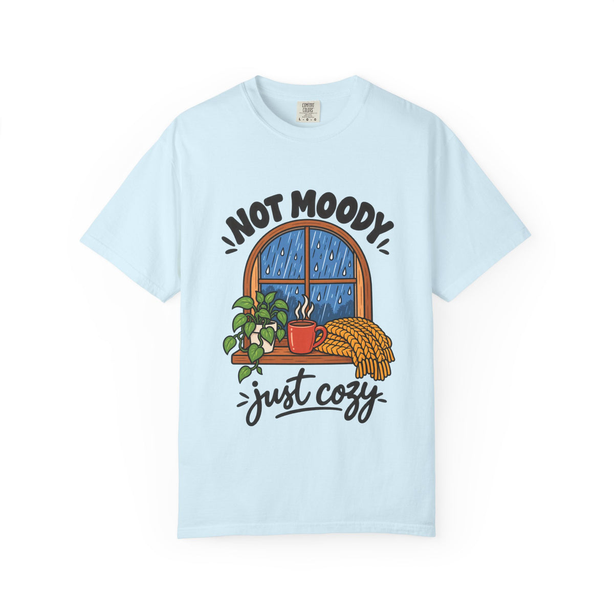 Not Moody Just Cozy Window Scene T-Shirt