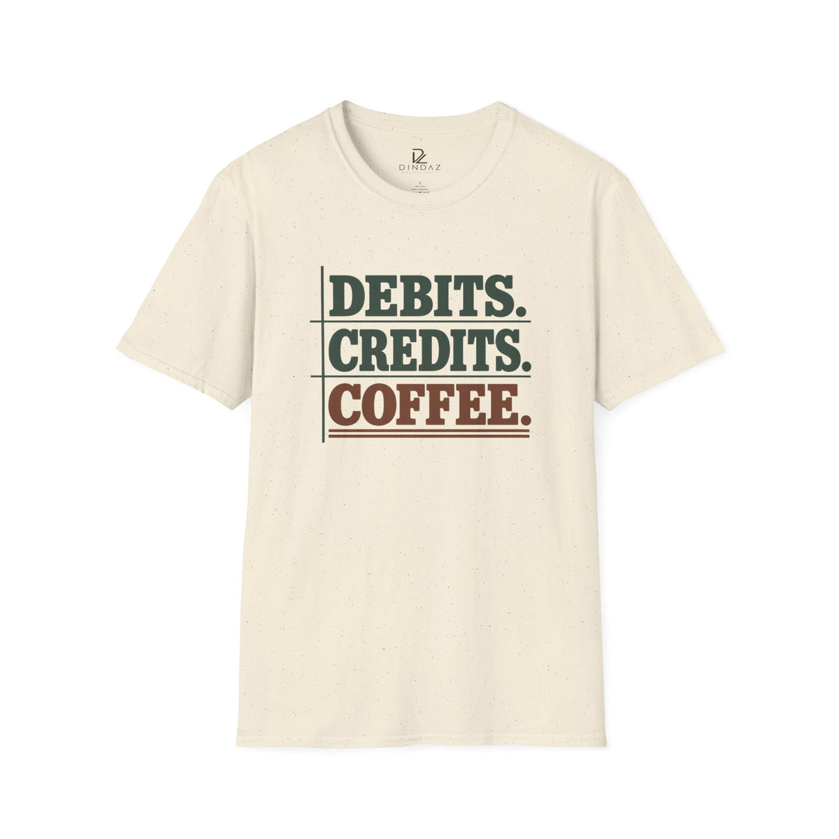 Debits Credits Coffee T-Shirt