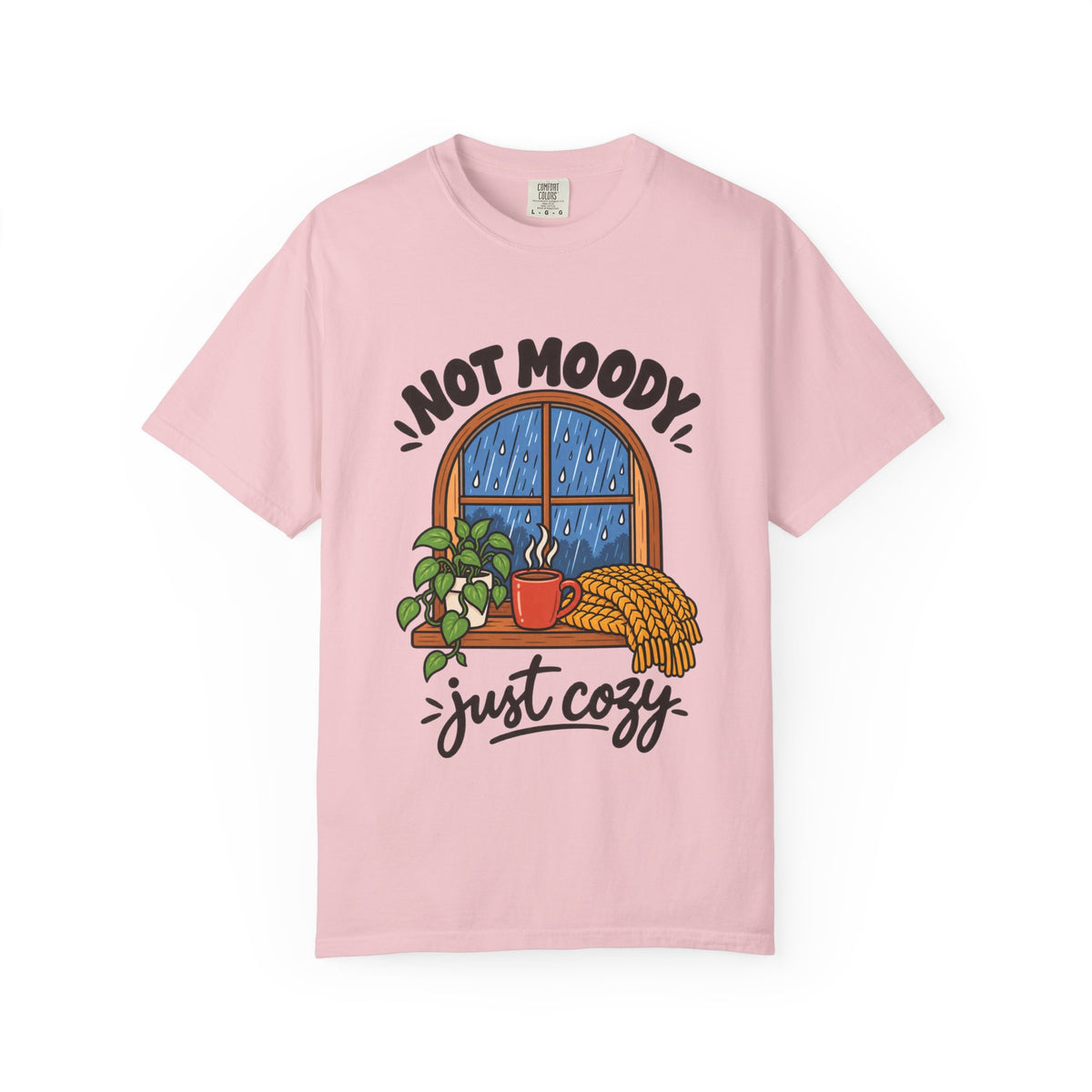 Not Moody Just Cozy Window Scene T-Shirt