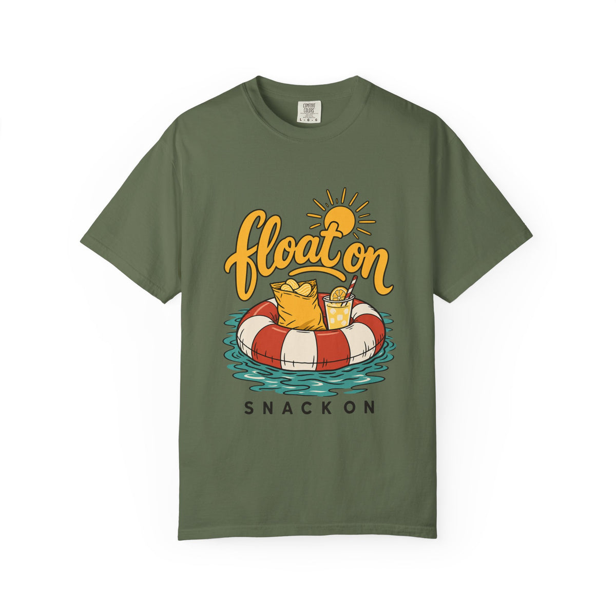 Float On Snack On Summer Pool T-Shirt