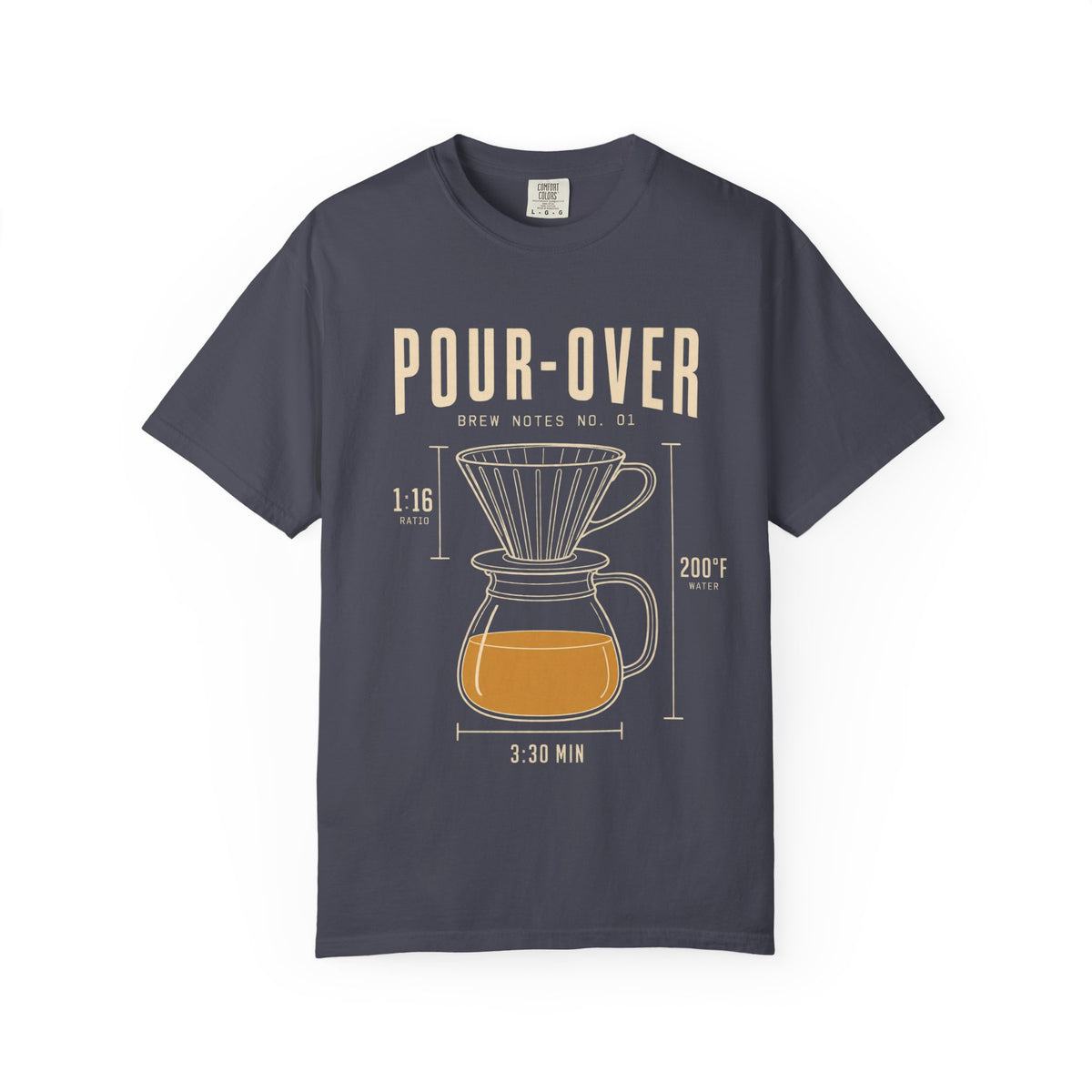 Pour-Over Coffee Brewing T-Shirt