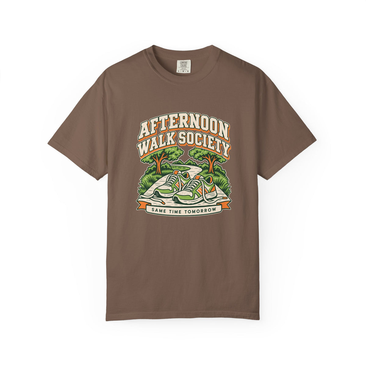 Afternoon Walk Society T-Shirt — Vintage Nature Graphic Tee