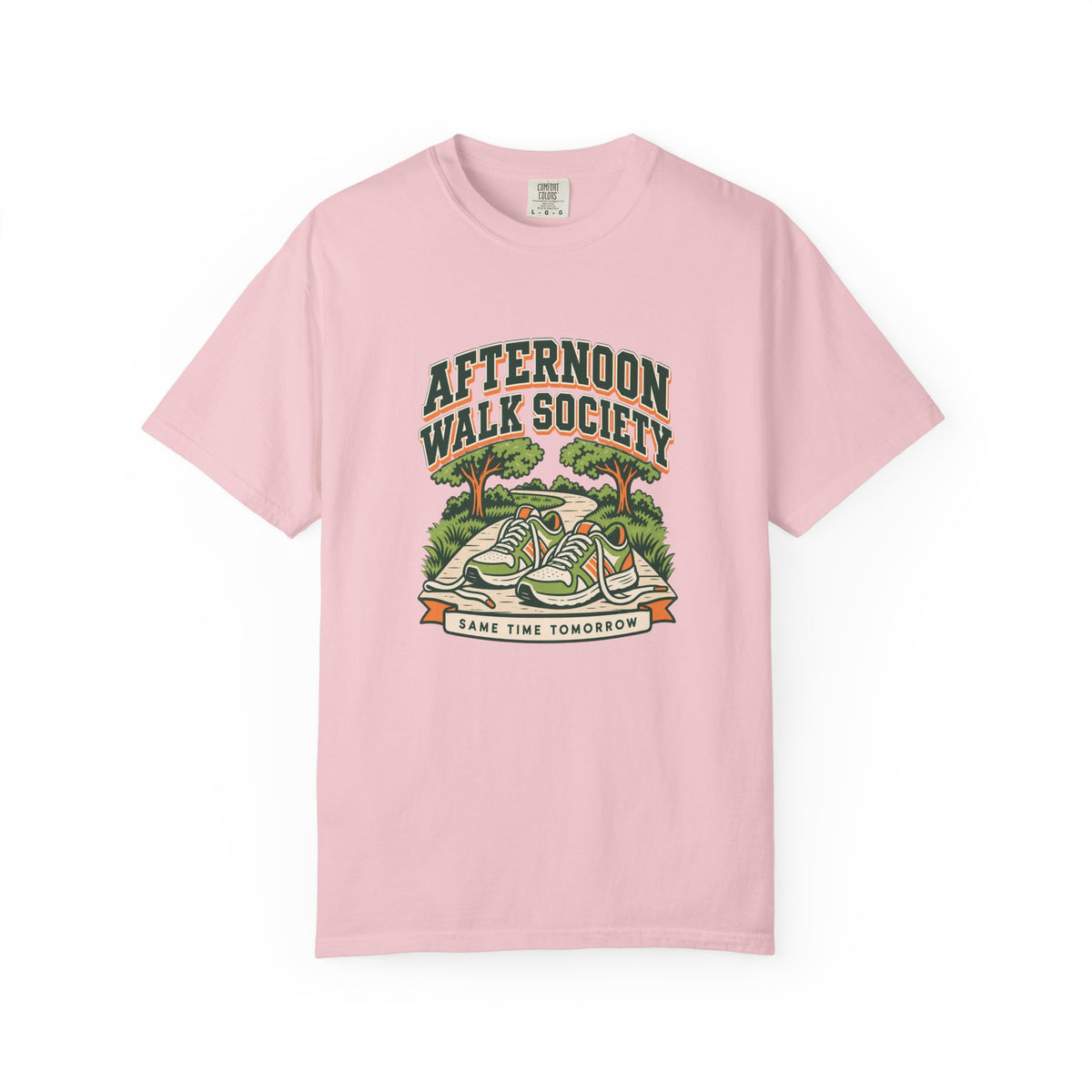 Afternoon Walk Society T-Shirt — Vintage Nature Graphic Tee