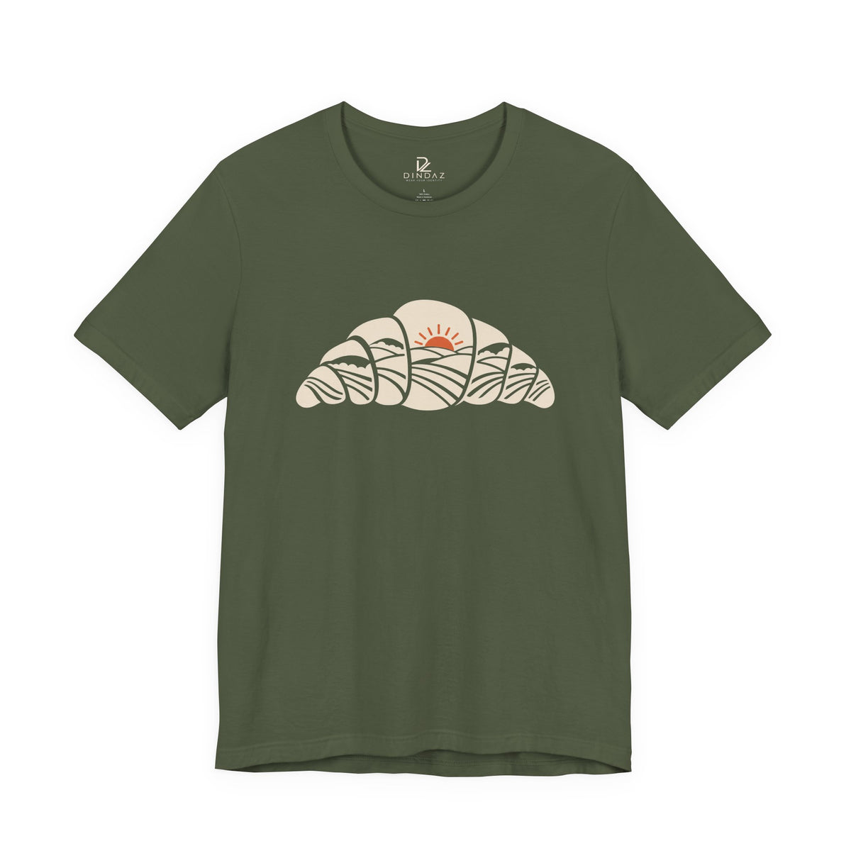 Croissant Landscape T-Shirt
