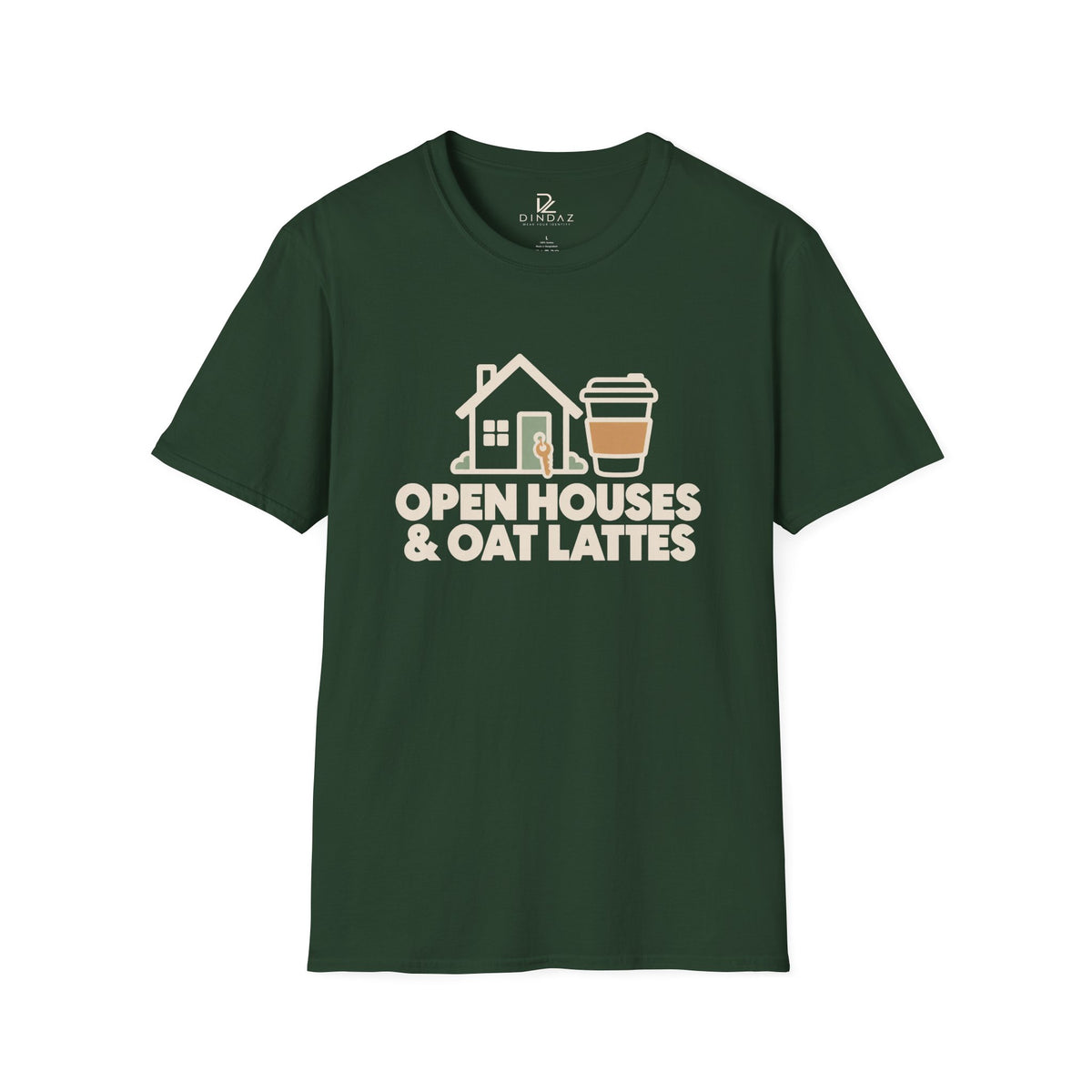 Open Houses and Oat Lattes Realtor T-Shirt