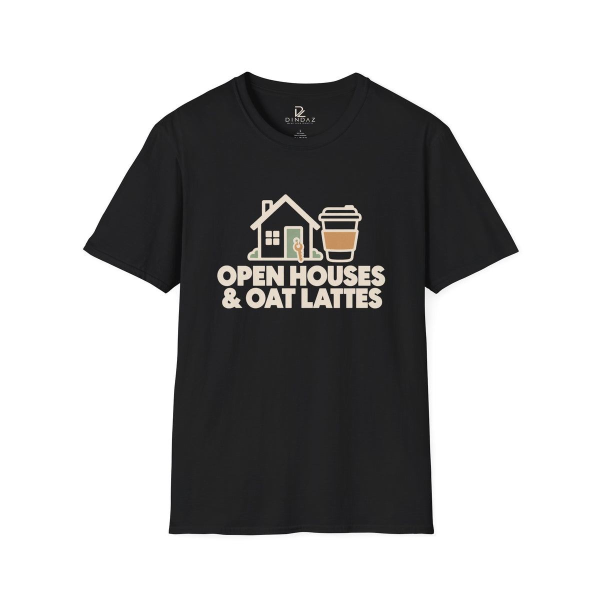 Open Houses and Oat Lattes Realtor T-Shirt