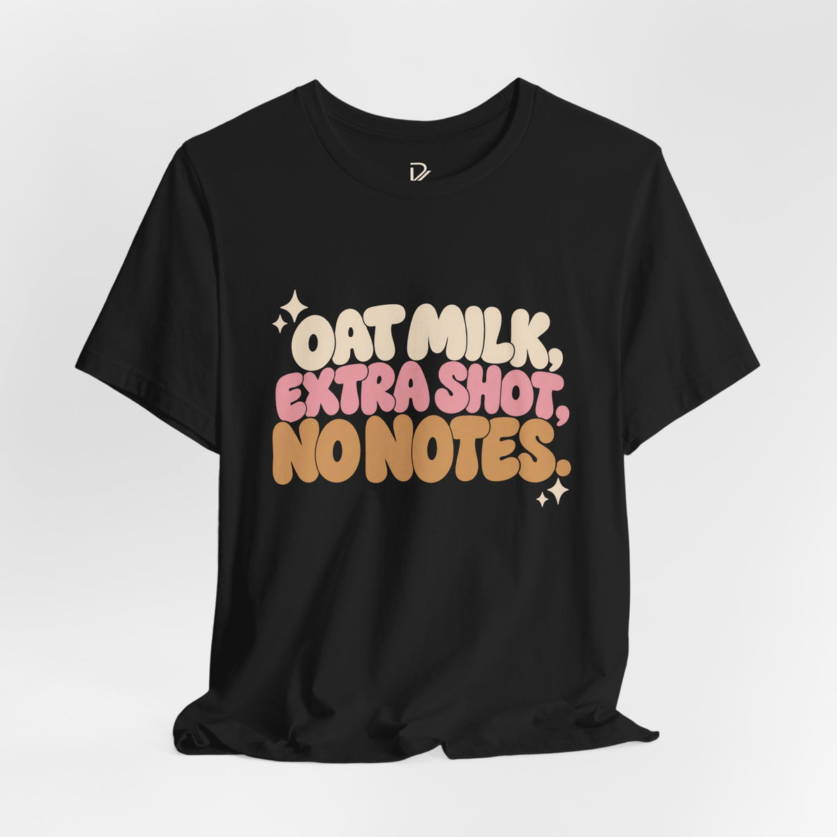Oat Milk Extra Shot No Notes T-Shirt