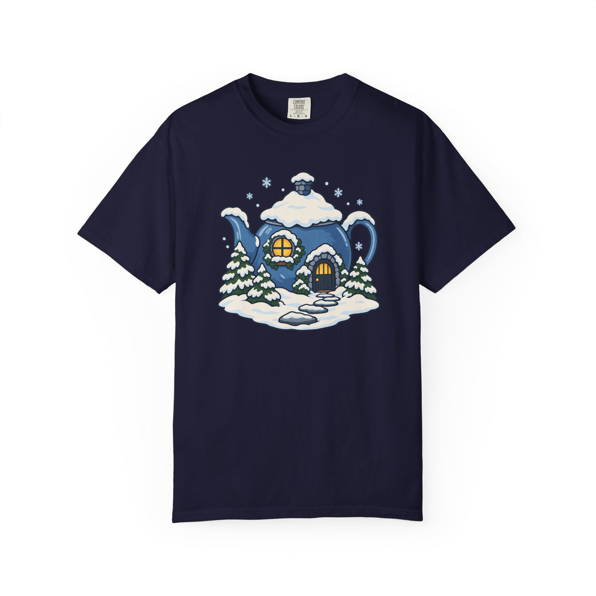 Winter Camp Coffee Patch T-Shirt