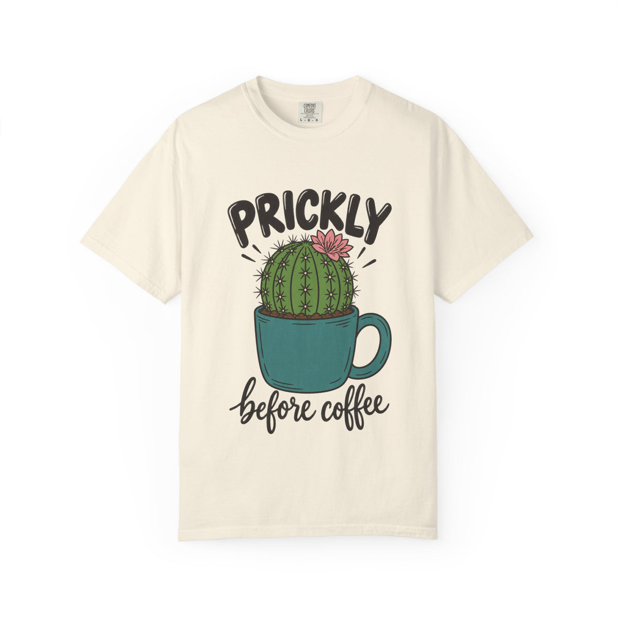 Prickly Before Coffee Cactus T-Shirt