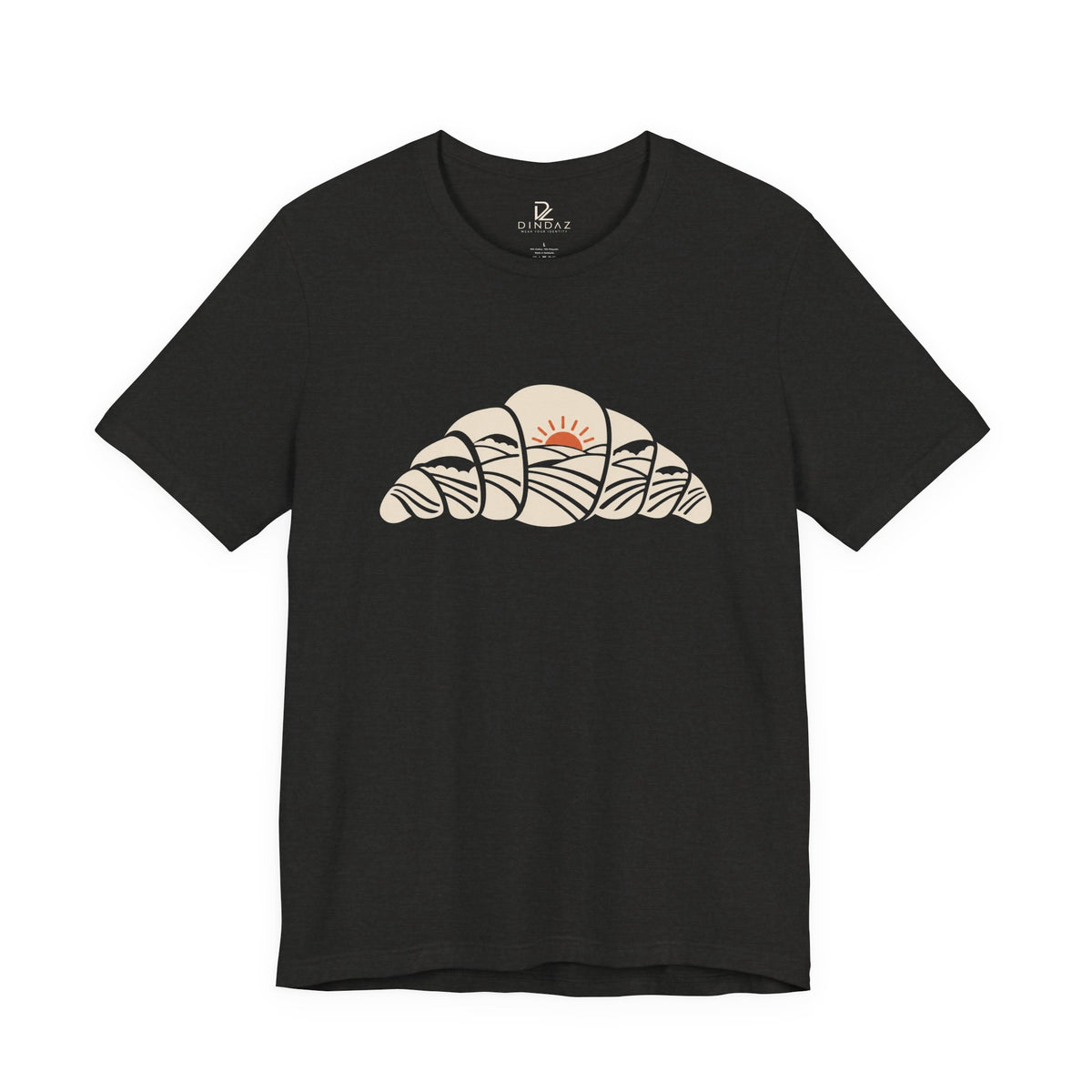 Croissant Landscape T-Shirt