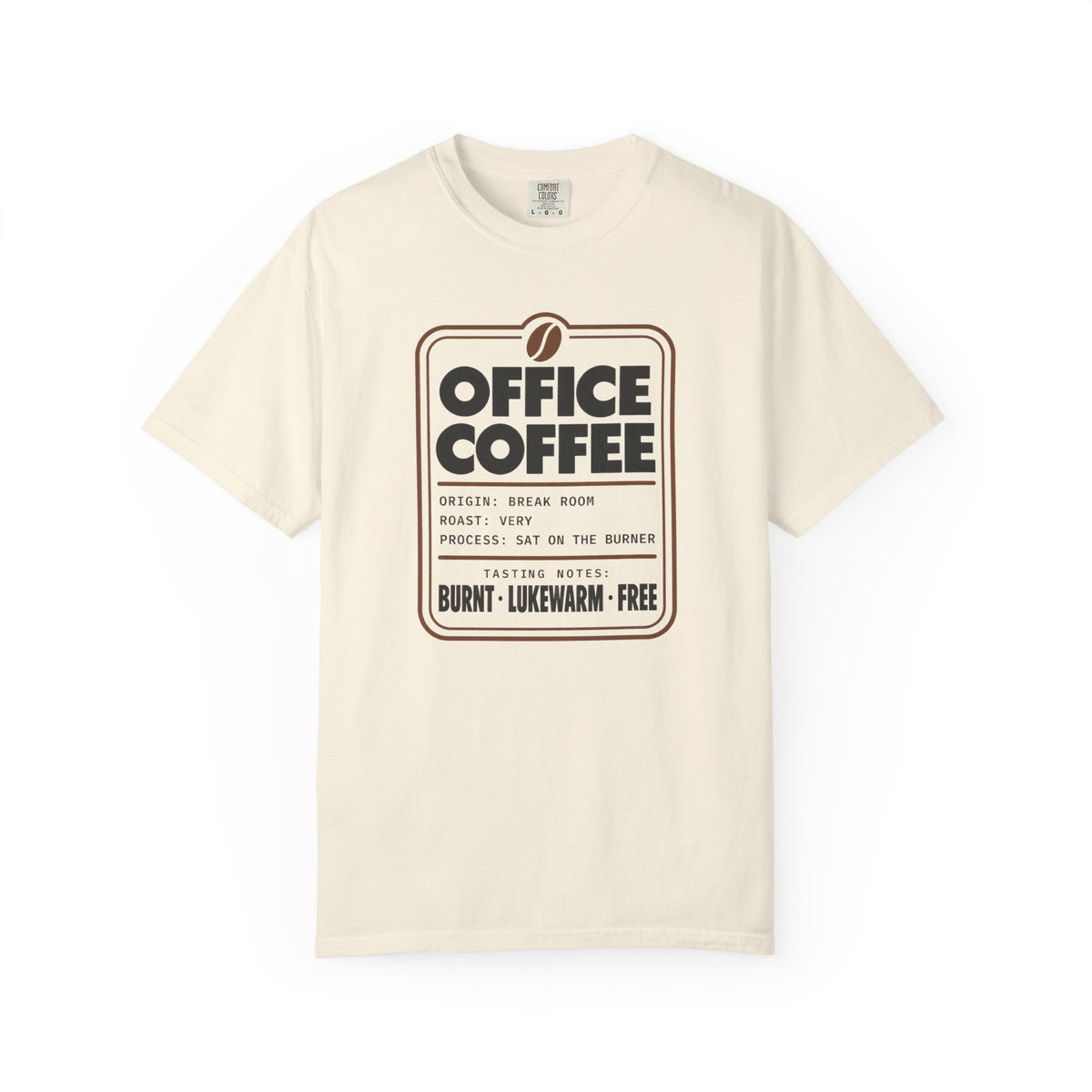 Office Coffee Tasting Notes T-Shirt