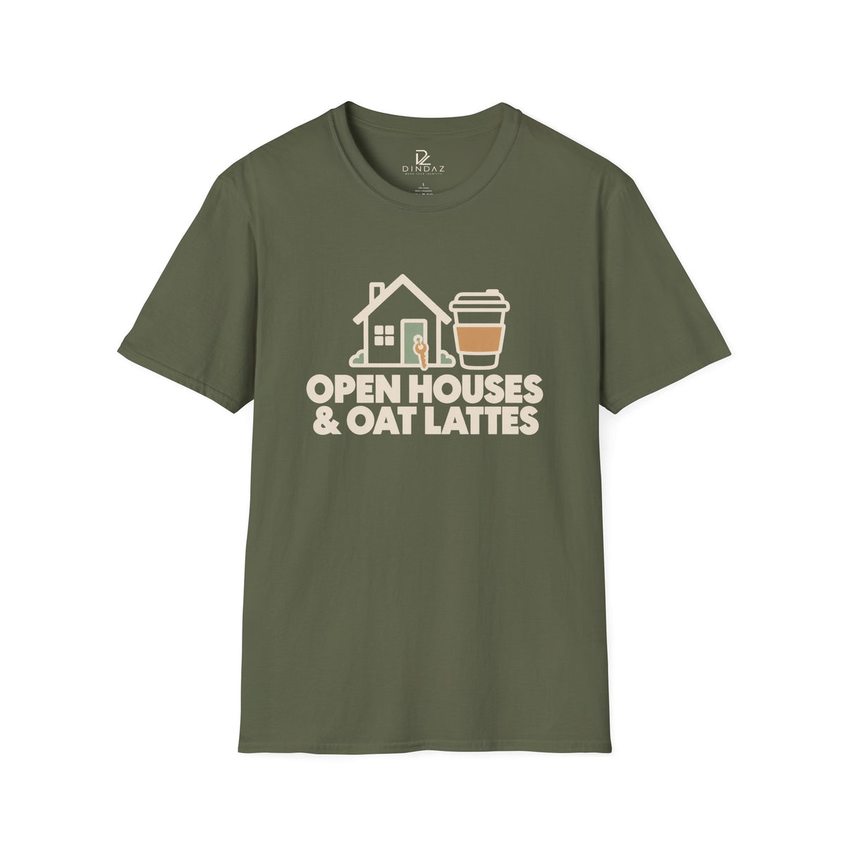 Open Houses and Oat Lattes Realtor T-Shirt