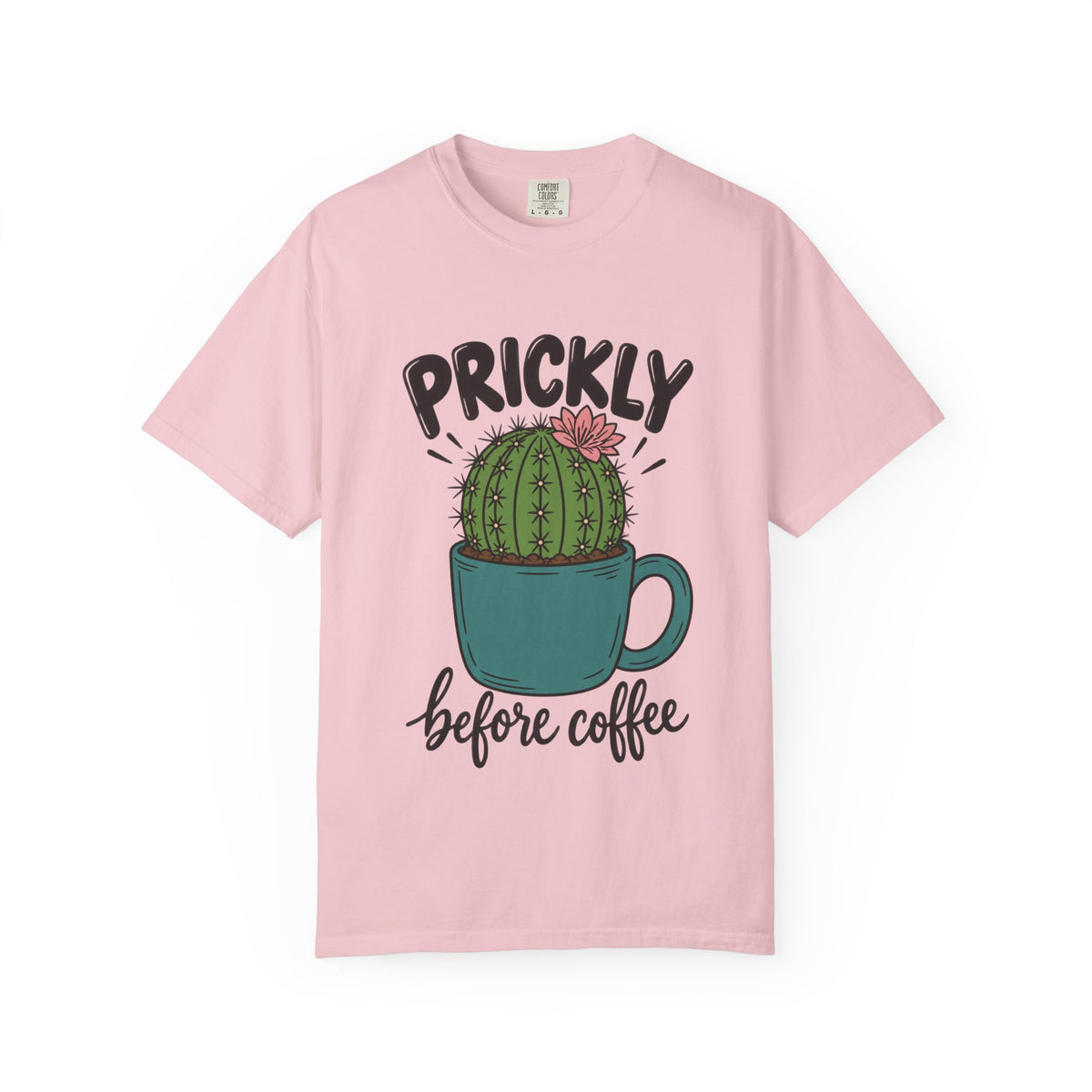 Prickly Before Coffee Cactus T-Shirt