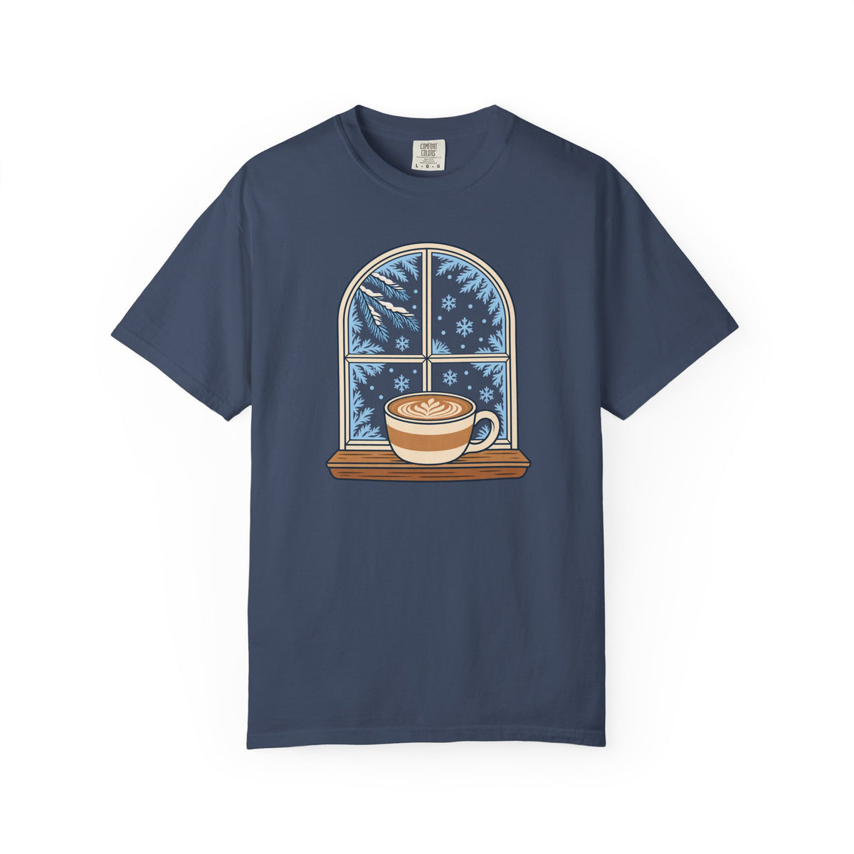 Frosted Window Latte T-Shirt