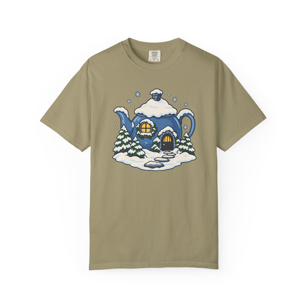 Winter Camp Coffee Patch T-Shirt