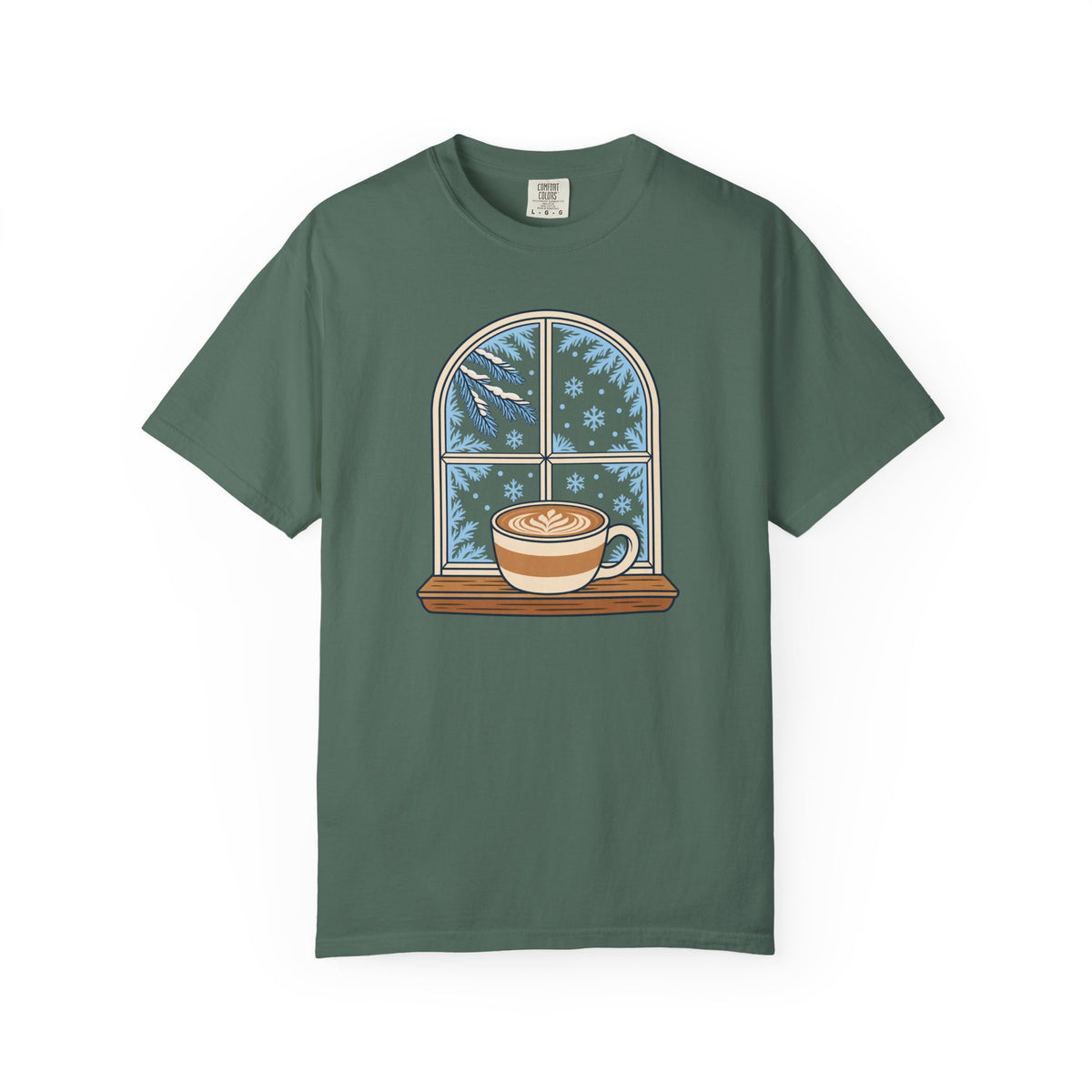 Frosted Window Latte T-Shirt