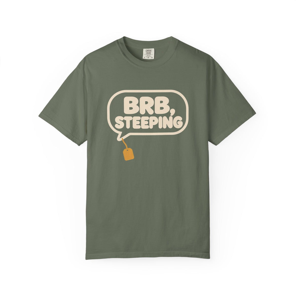 BRB, Steeping Tea Graphic T-Shirt